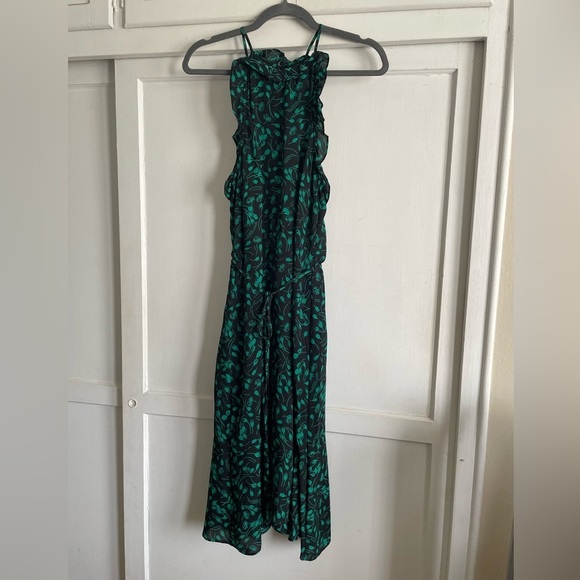 Who What Wear Floral Print A-Line Halter Sleeveless Dress. New With Tags. - Picture 6 of 9